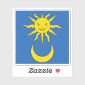 Vlag van kleinzoon, Zwitserland Sticker (Vel)