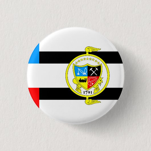 Vlag van Knoxville, Tennessee Ronde Button 3,2 Cm (Voorkant)