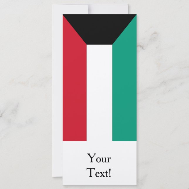 Vlag van Koeweit (Voorkant)