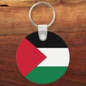 Vlag van Koeweit Sleutelhanger (Achterkant)