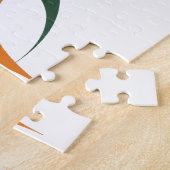 Vlag van Koga, Shiga, Japan Legpuzzel (Zijkant)