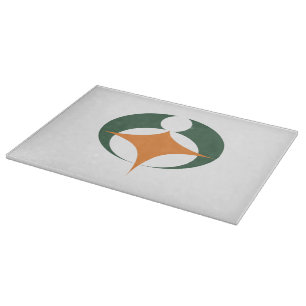 Vlag van Koga, Shiga, Japan Snijplank
