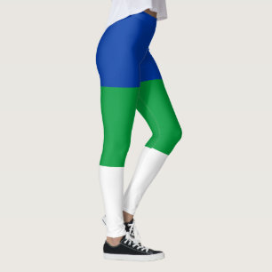 Vlag van Komi-republiek Leggings