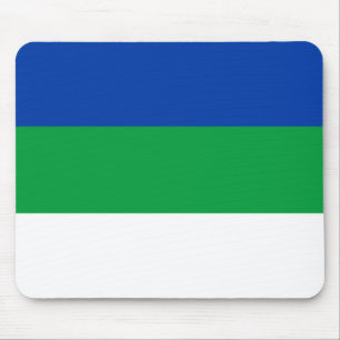 Vlag van Komi Republiek Muismat