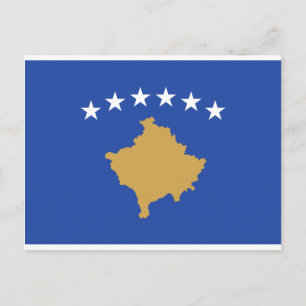 Vlag_van_Kosovo Briefkaart