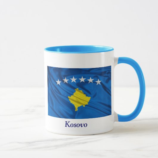 Vlag van Kosovo Mok (Rechts)