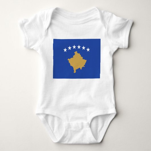 Vlag van Kosovo Romper (Voorkant)