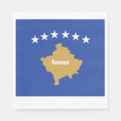 Vlag van Kosovo Servet (Voorkant)