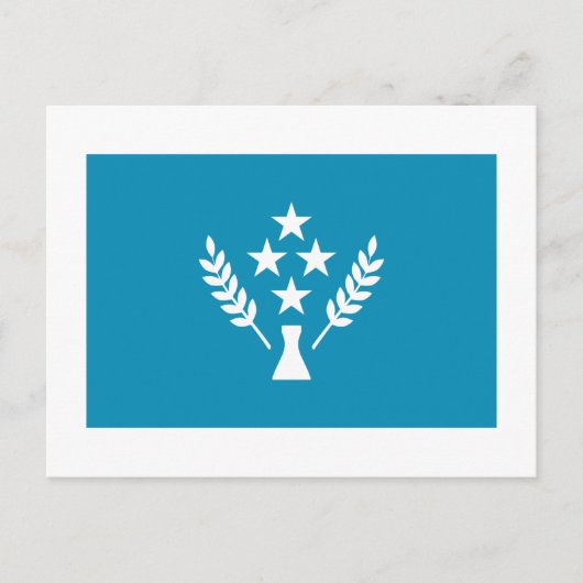 Vlag van Kosrae Briefkaart (Voorkant)