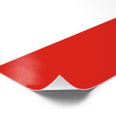 Vlag van Krim Perfect Poster (Hoek)