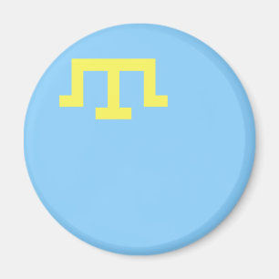 Vlag van Krim Tatars Magneet