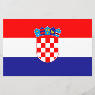 Vlag van Kroatië Briefpapier