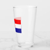 Vlag van Kroatië Glas (Links)
