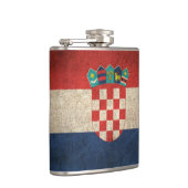 vlag van Kroatië Heupfles (Rechts)