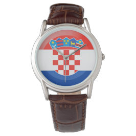 Vlag van Kroatië Horloge