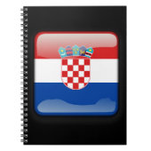 Vlag van Kroatië Notitieboek (Voorkant)