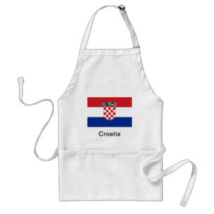 Vlag van Kroatië Standaard Schort