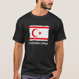 vlag van Kuzey Kibris Noord-Cyprus T-shirt
