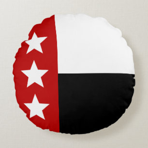 vlag van Laredo (Texas) Rond Kussen