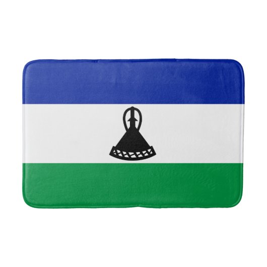 Vlag van Lesotho Badmat (Voorkant)