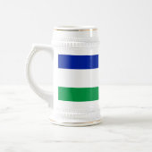 Vlag van Lesotho Bierpul (Links)