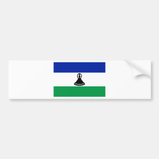 Vlag_van_Lesotho Bumpersticker