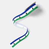 Vlag van Lesotho Lint (Achterkant)