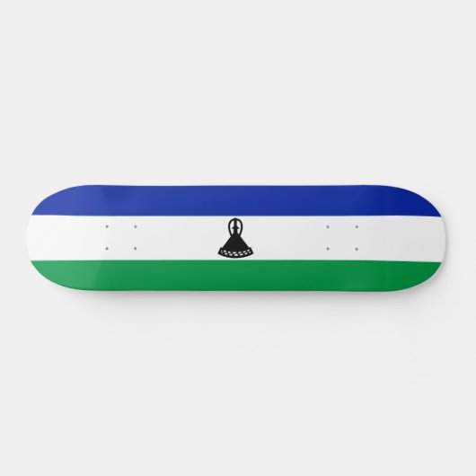 Vlag van Lesotho Skateboard (Horizontaal)