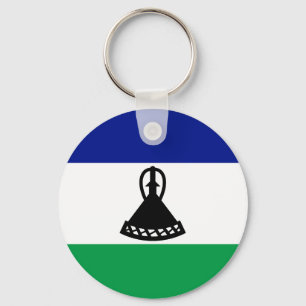 Vlag van Lesotho Sleutelhanger