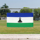 Vlag van Lesotho Spandoek (Insitu)