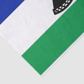 Vlag van Lesotho Tissuepapier (Detail)