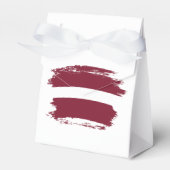 vlag van Letland Bedankdoosjes (Voorkant Zijde)