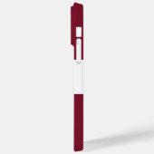 vlag van Letland Case-Mate iPhone Case (Achterkant / Links)