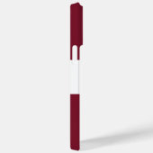 vlag van Letland Case-Mate iPhone Case (Achterkant / Rechts)