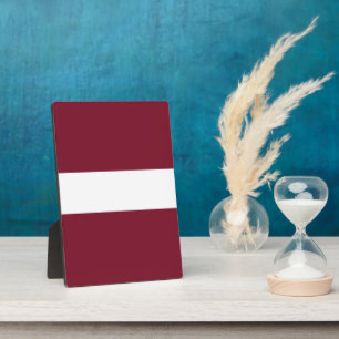 vlag van Letland Fotoplaat
