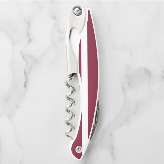 vlag van Letland Kurkentrekker (Voorkant)