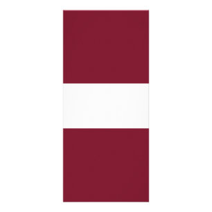 vlag van Letland Reclamekaart
