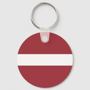 Vlag van Letland Sleutelhanger