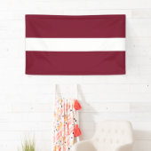 vlag van Letland Spandoek (Insitu)