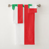 Vlag van Libanon Bad Handdoek (Insitu)