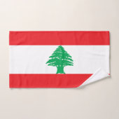 Vlag van Libanon Bad Handdoek (Handdoek)