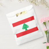 Vlag van Libanon Bedankzakje (Gezegeld)
