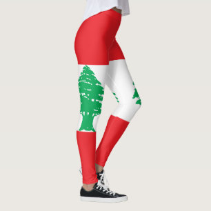 Vlag van Libanon Leggings