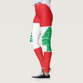 Vlag van Libanon Leggings (Links)