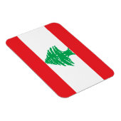 Vlag van Libanon Magneet (Rechterzijde)