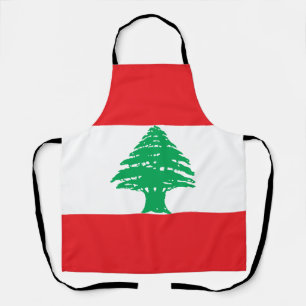 Vlag van Libanon Schort
