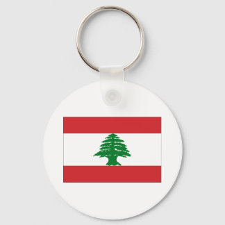 Vlag van Libanon Sleutelhanger