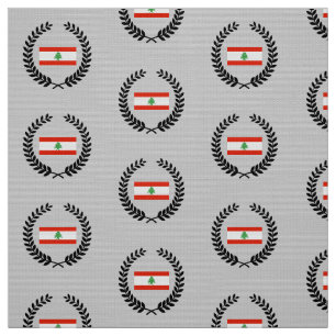 Vlag van Libanon Stof