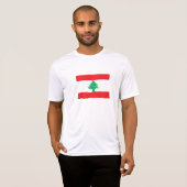 Vlag van Libanon T-shirt (Voorkant volledig)