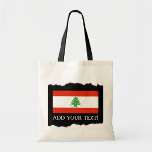 Vlag van Libanon Tote Bag